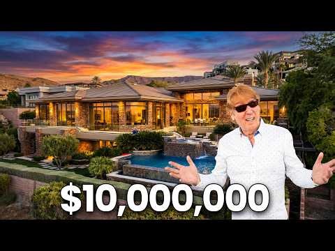 Inside A $10,000,000 Mansion With An Illegal Pool!