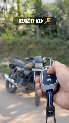 Hero Splendor Remote Key 🔑 | Remote Key Splendor | Car Remote Key Convert To Bike Key #remotekey