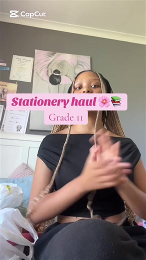 2026 Stationery haul 🌸💕📚#grade11 #backtoschool #foryoupage #stationeryhaul #CapCut