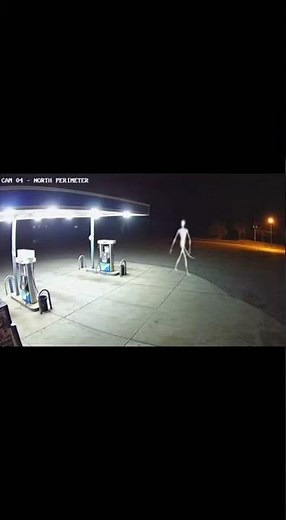 Terrifying CCTV Video Shows Glowing Humanoid Walking at Night | Unexplained Encounter