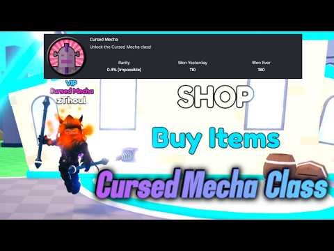 Im the 180th person to get Cursed Mecha Class!!! | Saber Simulator