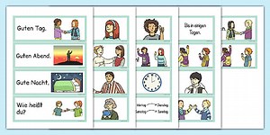 Greetings - German Flashcards