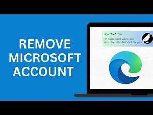 How To Remove Microsoft Account From Edge Browser