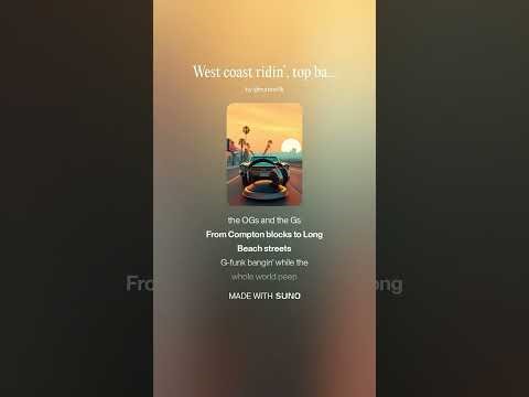 West coast ridin’, top back in the breez
