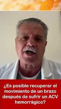 Rehabilitation after a hemorrhagic stroke: A viewer's case
