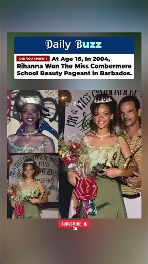 Rihanna Was Miss At 16 🥰❤️ #shorts #rihanna #viralstory