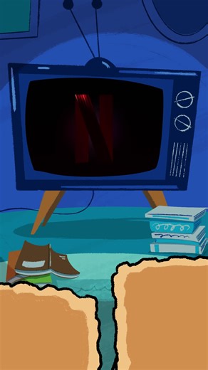 やみつきあられで楽しむNETFLIX