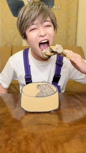 A Story of Porridge 😅 ~mini wood toy wood art"skills/hand Craft #shorts