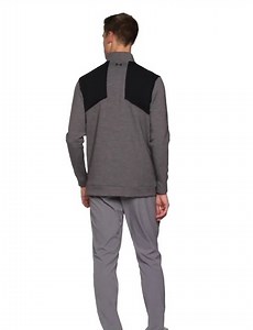 Watch Under Armour Men's Storm Playoff Half Zip Sweatshirt, Charcoal Fade Heathe ﹙020﹚/Black, Medium on Amazon Live