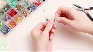 SUPERFA Ring Making Kit with Crystal Beads