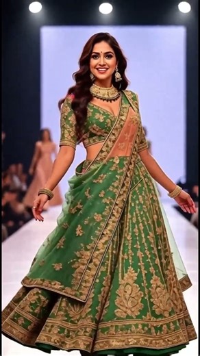 Did That Just Happen?! | Instant Saree Outfit Change on the Ramp!