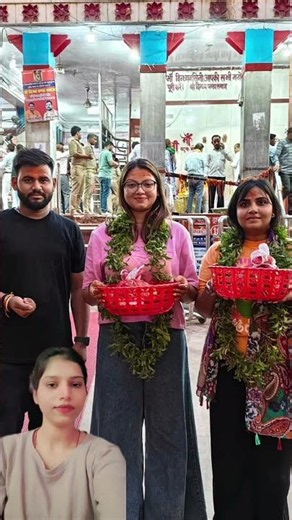 Bhojpuri singer actress Raksha gupta & anupma yadav visited in maa vindhyawasini temple🔱🚩in up#viral