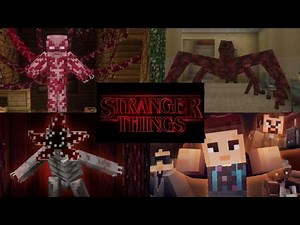 Minecraft Stranger Things: All Monster Encounters and Bosses ( Marketplace Map )