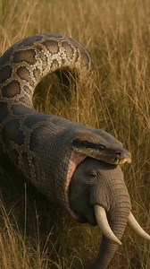 115K views · 585 reactions | Python Swallows Elephant!大蛇が象を丸呑み！#python #elephant #wildlife #nature #realistic | Video Animal | Facebook
