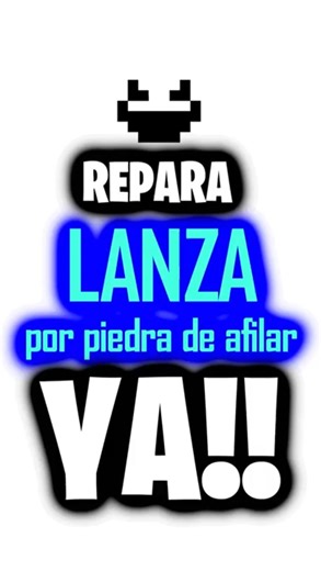 🌮👽🍸Como REPARAR una LANZA en MINECRAFT🍸👽🌮 con la piedra de AFILAR #datwinxd