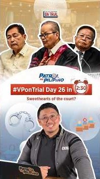 RECAP: DAY 26 of Sara Duterte #VPonTrial (September 16, 2026) | Patrol ng Pilipino