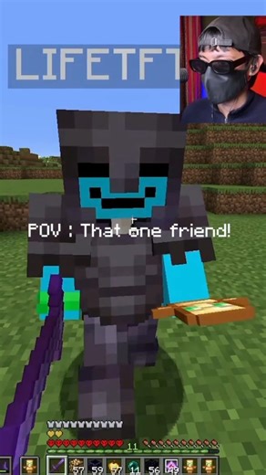 DREAMBOY VS LIFETFT PVP | #trending #viral #shortsfeed #minecraft