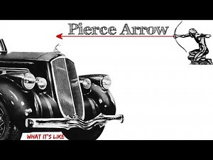 1936 Pierce arrow deluxe eight sedan