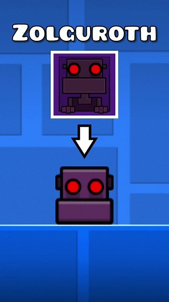 Geometry dash 2.2 icon references!!! #geometrydash #geometrydashmemes #geometrydashicons #geometrydash22update