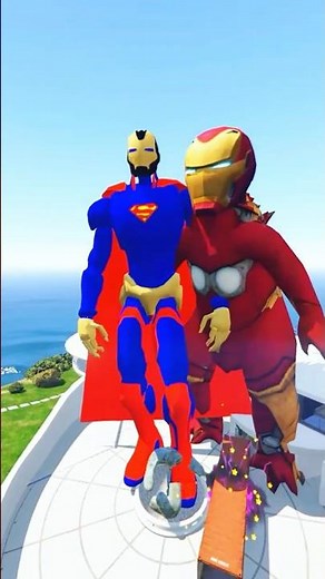 GTA V : SUPERHERO GOT GIANTS SUIT #shorts #modsgta5