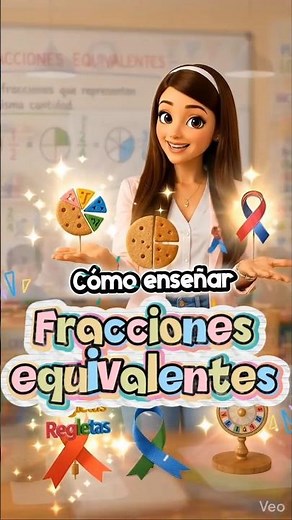 ¿Cómo enseñar FRACCIONES EQUIVALENTES a tus alumnos sin que memoricen una regla que olvidarán?