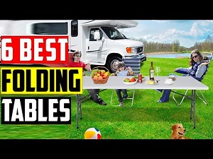✅ Top: 6 Best Folding Tables of 2025 || The Best Folding Tables in 2025 - Reviews