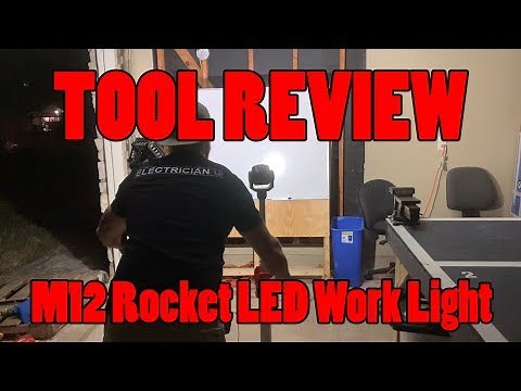 TOOL REVIEW - Milwaukee M12 Rocket 1400 Lumen LED Jobsite Work Light