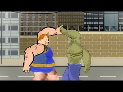 Blob vs hulk ( juggernaut vs hulk part 2 )