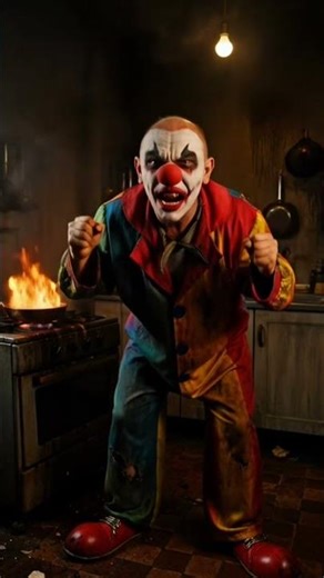 Clown’s Breakfast Goes WRONG: Eggs + Explosion = Chaos 😂🍳💥