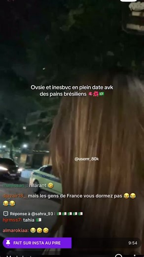 Ovsie et InesBVC : Une date brésilienne à Rio