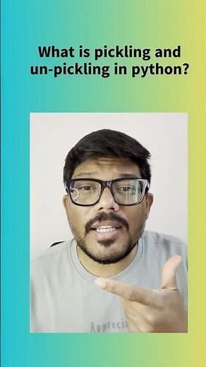 #13 Pickling and un pickling in python | Pyhton interview prep #pythonprogramming #python #online
