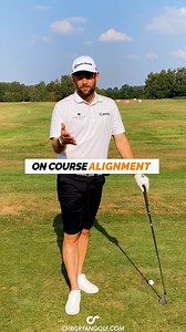 Alignment is such an important skill to understand and be in control of. . I’m certainly not saying that every golfer needs to aim directly at their intended target, but you do need to be able to set your body correctly to your chosen target . A simple head rotation rather than a head lift can significantly improve your perception of where you are aligned and in turn help you set yourself up more accurately and consistently | Chris Ryan Golf