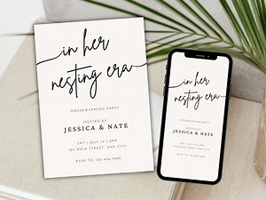 Editable Housewarming Party Invitation Digital Canva Template Printable House Warming Invite New Home Modern Housewarming Invitations - Etsy Canada