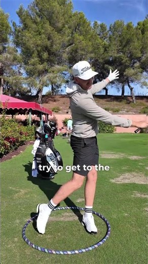 Natural Hip Tilt Starts at Setup #golfswing #golftips