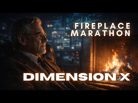 Sci Fi Fireplace - Dimension X | Classic Old Time Radio Restored