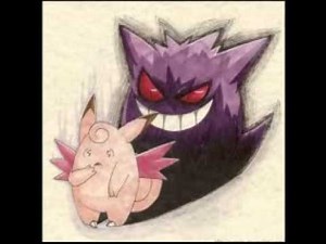 ¿gengar es la sombra de clefable y clefairy?