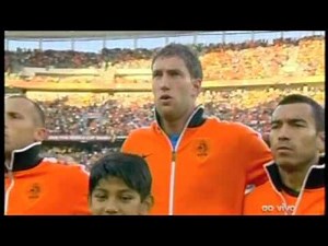 Hino da Holanda na Copa do Mundo 2010