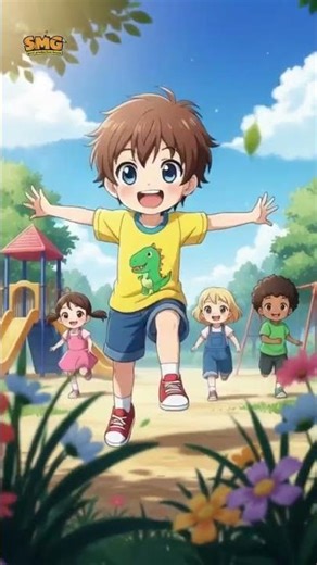 “Eat Healthy, Play Happy! 🥦🍎 Anime Story for Kids”