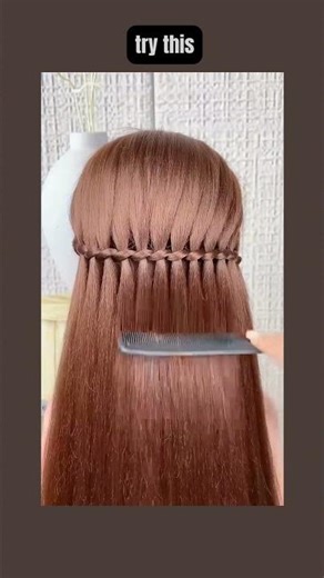 Easy Ladder Braid Tutorial: Create a Stunning Hairstyle in Minutes! #shorts