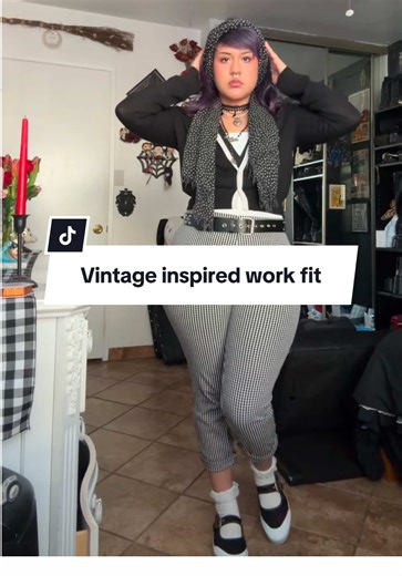 Chic Vintage-Inspired Office Outfit Ideas