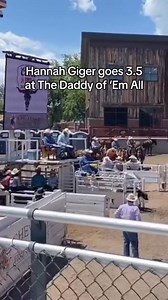 22K views · 402 reactions | Hannah Giger snuck up on us at Cheyenne Frontier Days & nailed a 3.5-second run—the fastest all day  We’re sipping our Alanis and working on Equinety-supported Cheyenne Resukts for the site, so stay hooked everybody 酪 | The Breakaway Roping Journal | Facebook