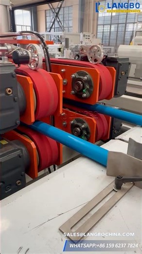 PVC Dual Pipe Making Machine #pvcpipe#extrusionmachine#plasticextrusionmachine#plasticmachinery