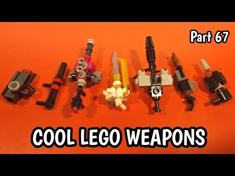 COOL LEGO WEAPONS you can build for your minifigures- Pt 67 (GUNS)