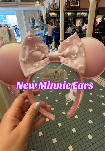Discover New Baby Pink Minnie Ears at Disneyland
