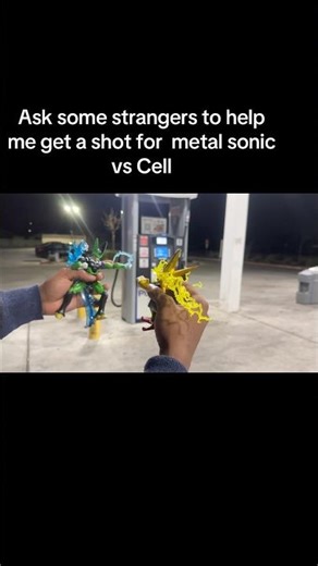 Behind the scenes cell vs metal sonic ultimate battle