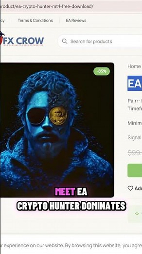 Crypto Hunter EA 🧠 BTCUSD Trend Detector