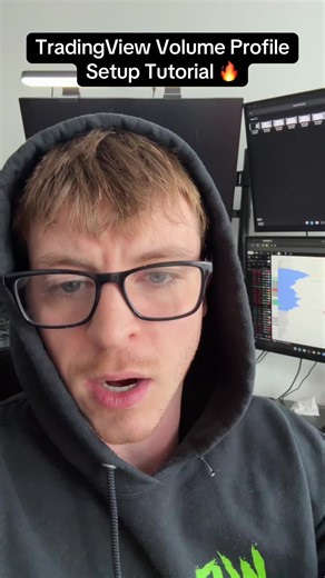 How I have my volume profiles set up on trading view 🤝 #futurestrading #orderflow #orderflowtrading #volumeprofile