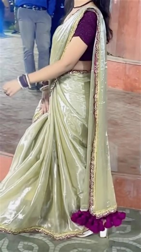 ✨❤️New trendy party wear saree design 2025 | ✨beautiful saree look✨#shorts #youtuber #weddinglooks