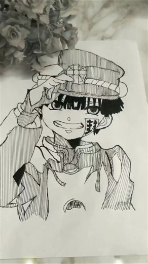 How to draw hanako-kun #hanakokun#toiletboundhanakokunedits #viralvideo#shorts #anime #animeedit