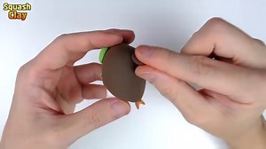 61K views · 1.5K reactions | In this video, I made Dartrix figure from Pokémon with air dry clay. This video will inspire you to make Pokémon. I wish my video help you make clay figurine. Do not forget to 'comment' and 'like' I use Donerland - Honey Clay :) #pokemongo #pokemon #clay | Squash Clay | Facebook